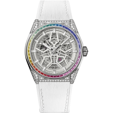 Defy Classic Titanium / Rainbow / Skeleton / Alligator