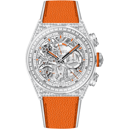 Defy El Primero 21 White Gold / Diamond / Skeleton / Fabric / Swizz Beatz