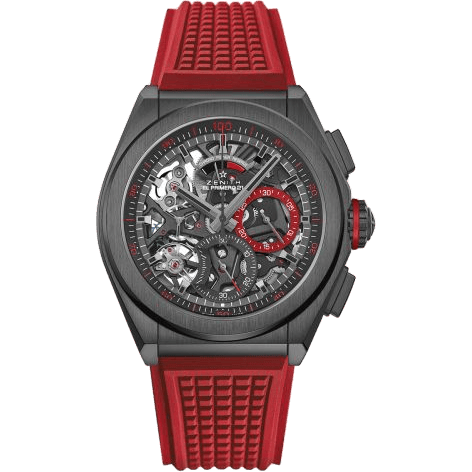 Defy El Primero 21 Black Ceramic / Skeleton / Cordura / Russia