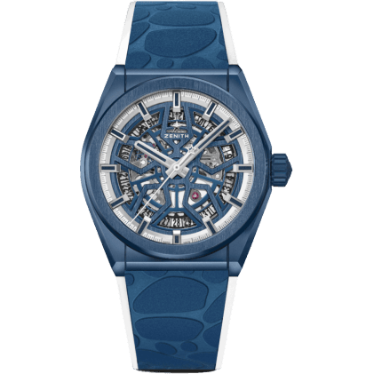 Defy Classic 41mm Blue Ceramic / Mykonos