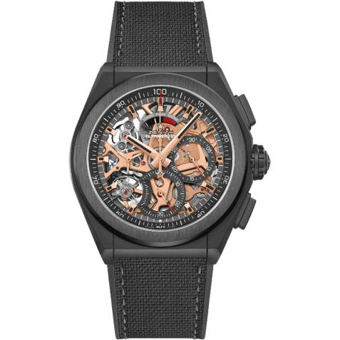 Defy El Primero 21 Black Ceramic / Skeleton / Cordura / Park Lane