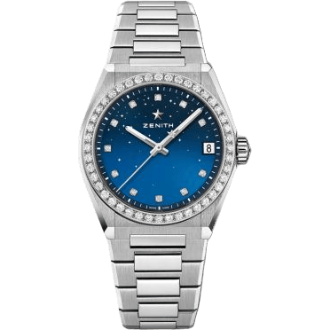 Defy Midnight Stainless Steel / Diamond / Blue