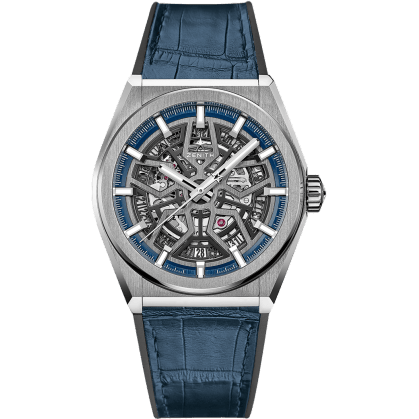 Defy Classic Titanium / Skeleton / Alligator