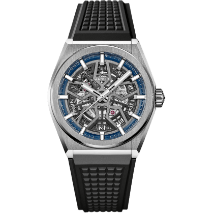 Defy Classic Titanium / Skeleton / Rubber