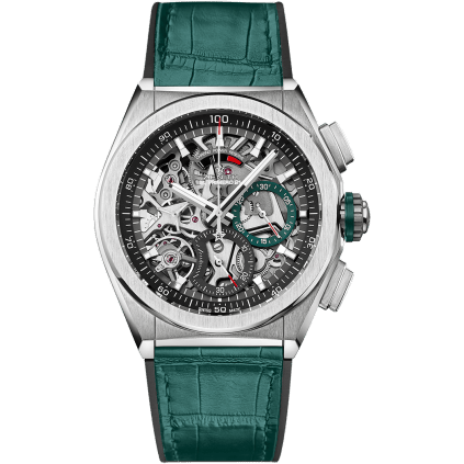 Defy El Primero 21 Titanium / Skeleton / Alligator / Vendôme Limited Edition