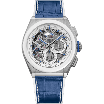 Defy El Primero 21 Titanium / Skeleton / Mykonos