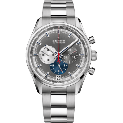 El Primero Chronomaster 42 Stainless Steel / Anthracite / Bracelet