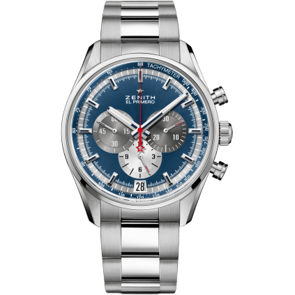 El Primero Chronomaster 42 Stainless Steel / Blue / Bracelet