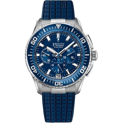 El Primero Stratos Flyback Blue