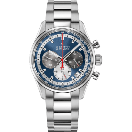 El Primero Chronomaster 38 Stainless Steel / Blue / Bracelet