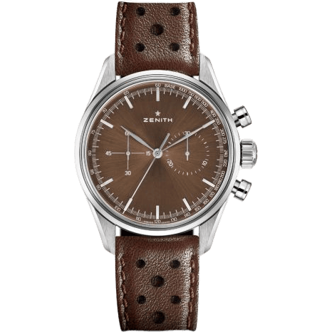 El Primero 146 Stainless Steel / Brown