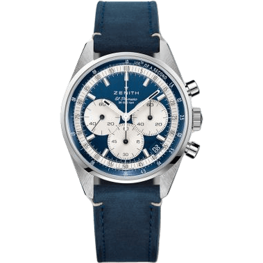 Chronomaster Original Stainless Steel / Blue / Strap / Boutique Edition