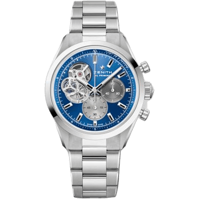 Chronomaster Open Stainless Steel / Blue / Boutique Edition