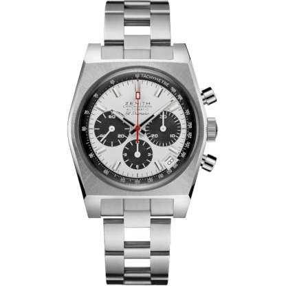 El Primero A384 Revival 50th Anniversary El Primero Stainless Steel / Panda / Ladder