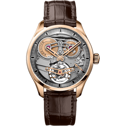 El Primero Chronomaster Tourbillon 45 Rose Gold / Skeleton / Alligator