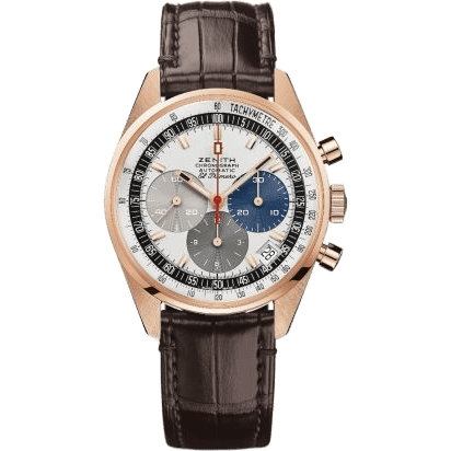 El Primero A386 Revival 50th Anniversary El Primero Rose Gold