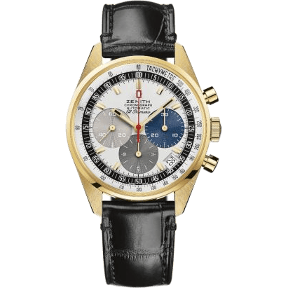 El Primero A386 Revival 50th Anniversary El Primero Yellow Gold