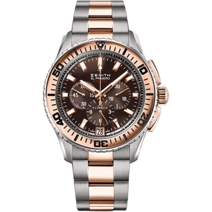 El Primero Stratos Flyback Two Tone Bracelet