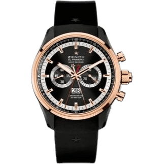El Primero Rattrapante PVD / Rose Gold / Black