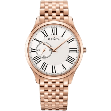Elite Ultra Thin Rose Gold Roman Bracelet