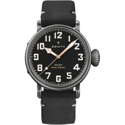 Pilot Type 20 Ton Up Aged Steel / Black / Strap