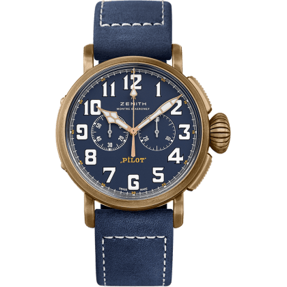 Pilot Type 20 Extra Special Chronograph Bronze / Blue
