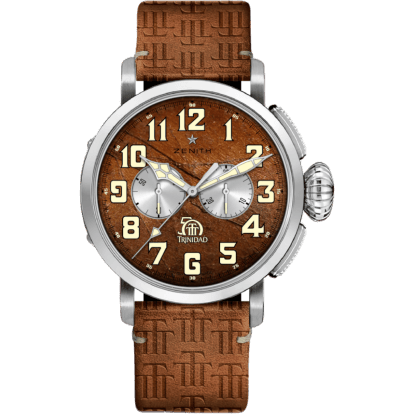 Pilot Type 20 Chronograph Trinidad 50th Anniversary Edition White Gold