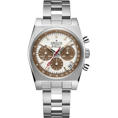 El Primero A385 Revival Stainless Steel / Tropical